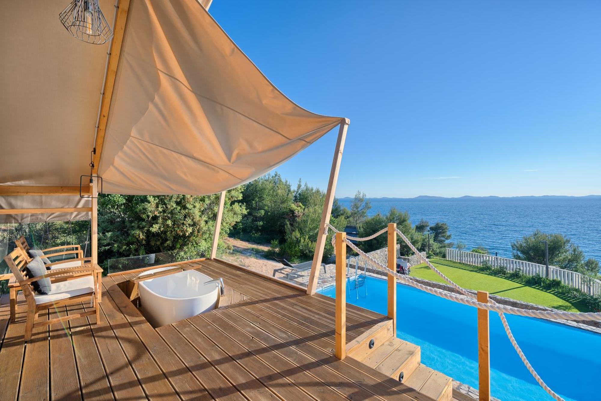Golden Haven Luxe Glamp Resort Murter Exterior foto