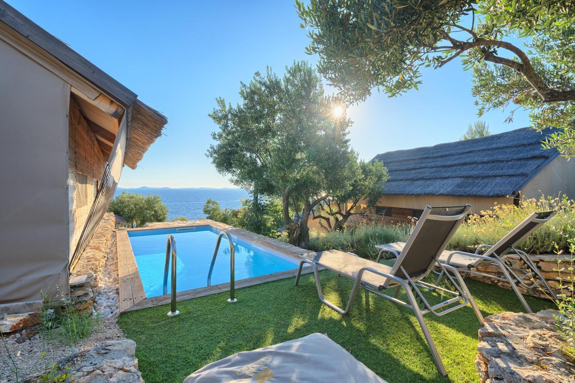 Golden Haven Luxe Glamp Resort Murter Exterior foto